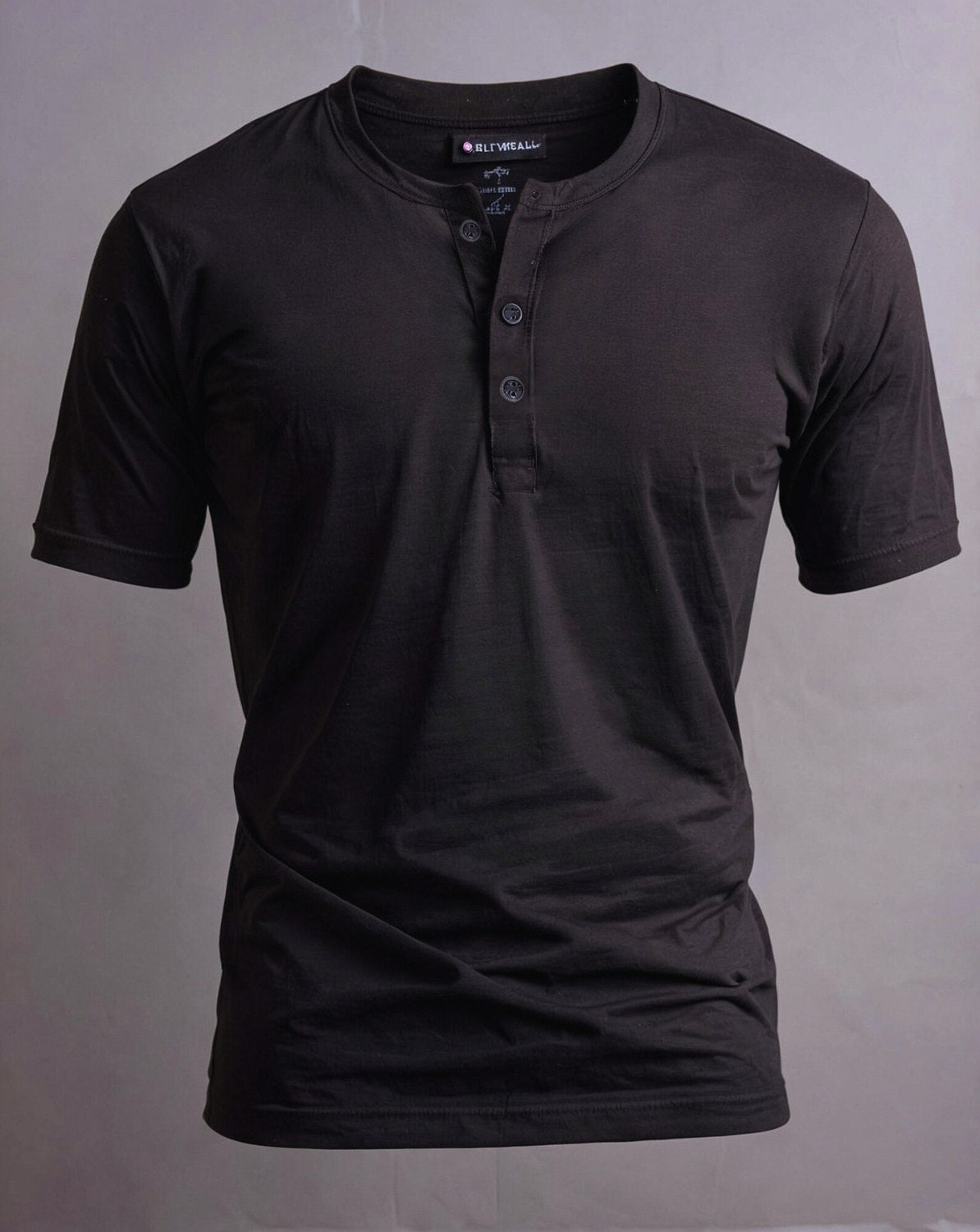 Camiseta Henley Algodão Egípcio - Luxor