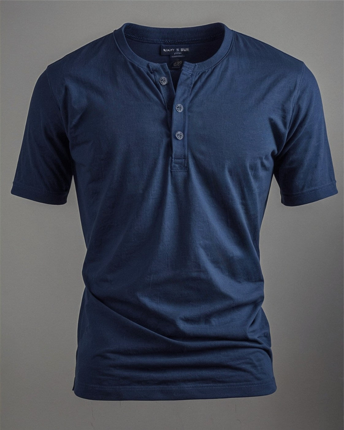 Camiseta Henley Algodão Egípcio - Luxor