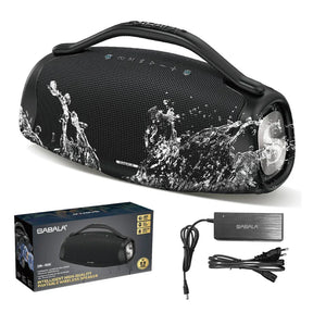 🔥  QUEIMA DE ESTOQUE!! 🔥 Caixa de Som Sabala Boombox DR-909 Bluetooth 200w 39000mah Tws Ipx6.